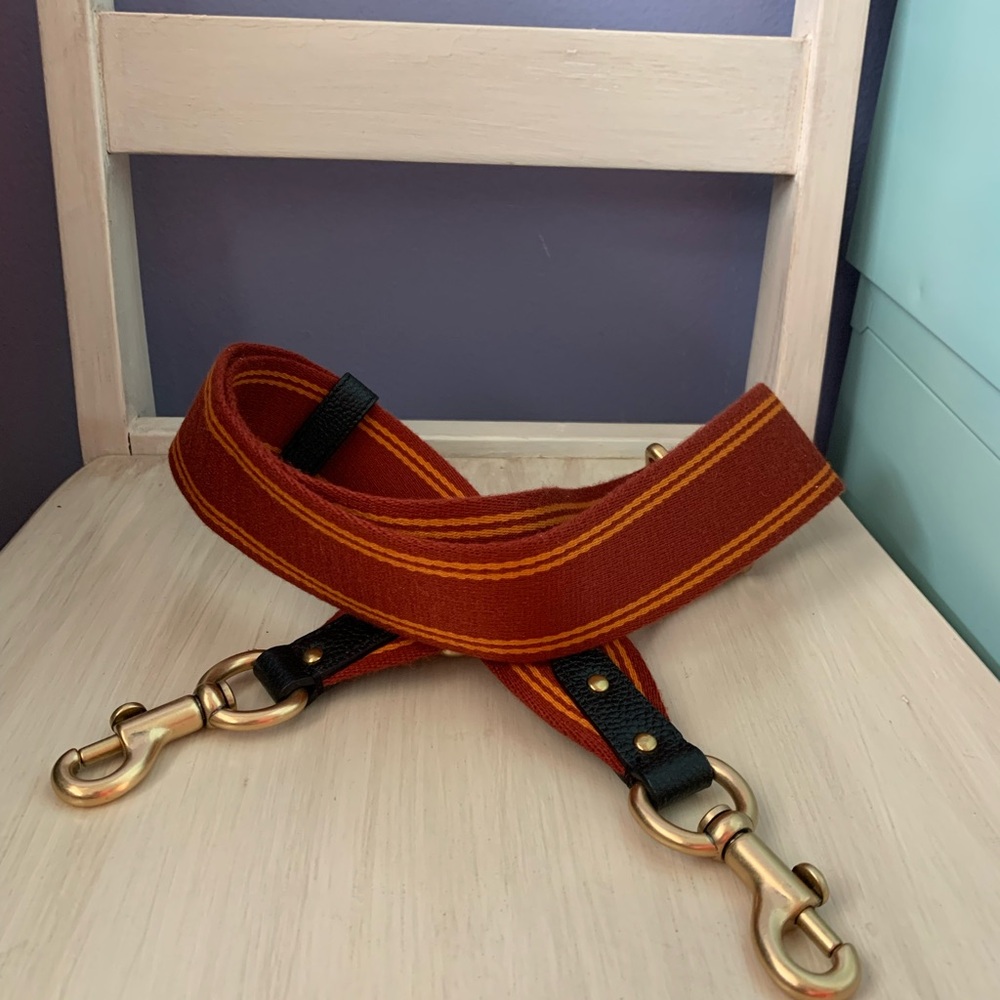 Coach web strap